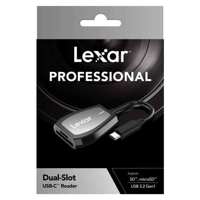 Lexar Card Reader Type-C για SD/microSD (LRW470U-RNHNG)