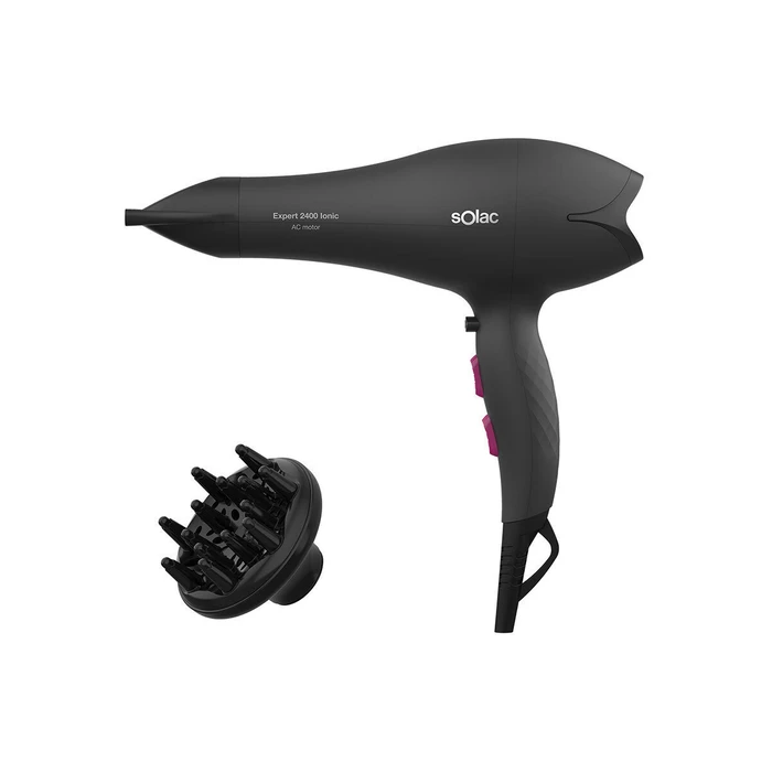 Solac Πιστολάκι SP7152 Μαύρο 2400 W