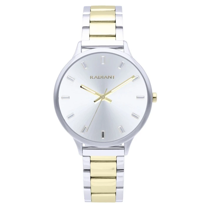 Radiant Γυναικείο Ρολόι 38mm Quartz με Μεταλλικό Μπρασελέ RA608203