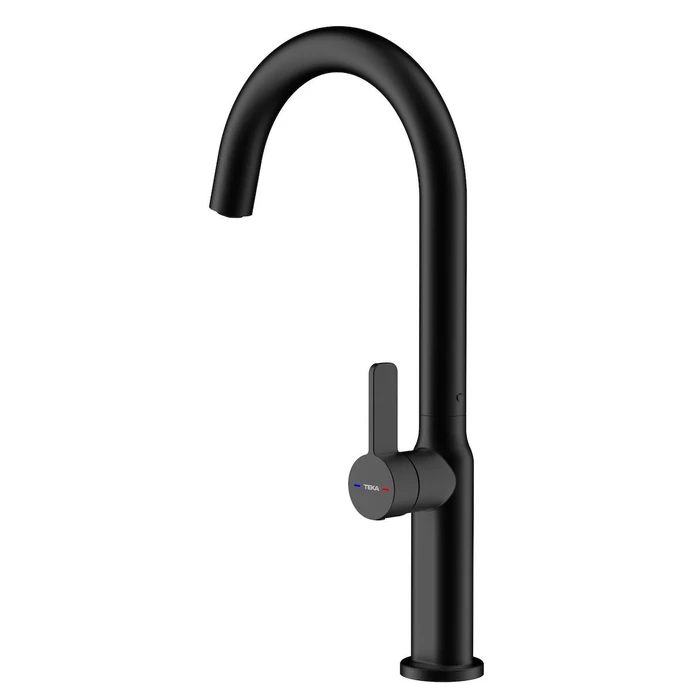 Teka Μονή λαβή βρύση OVAL915 Μαύρο