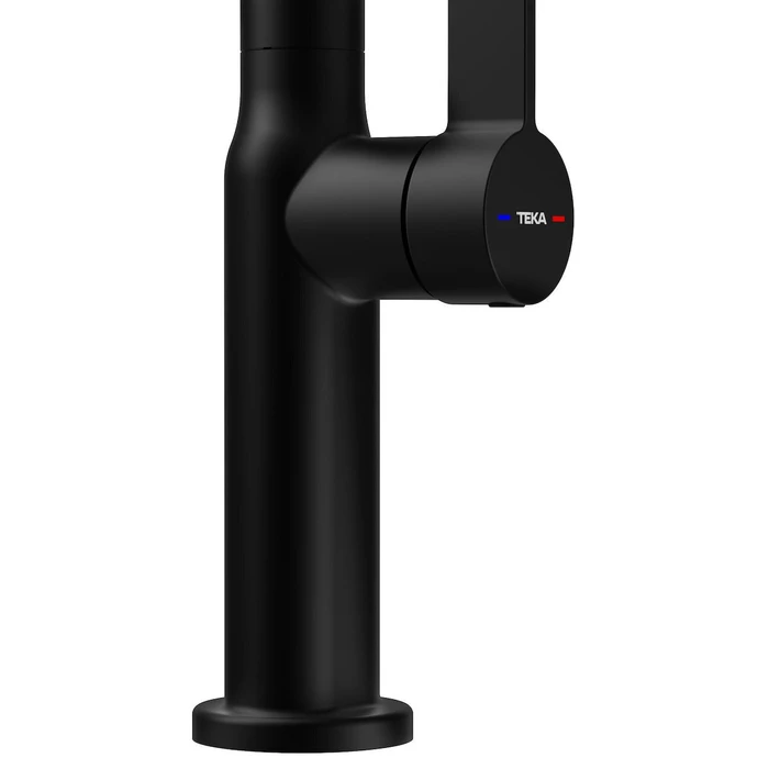 Teka Μονή λαβή βρύση OVAL915 Μαύρο