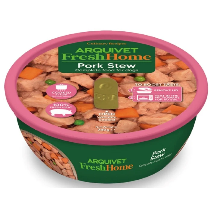 Arquivet Wet Food for Adult Cats - Pork - Grain-Free - 280 g (Can)