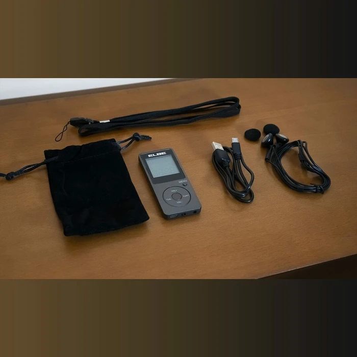 Elbe RF95 Ραδιοφωνάκι Επαναφορτιζόμενο Γκρι