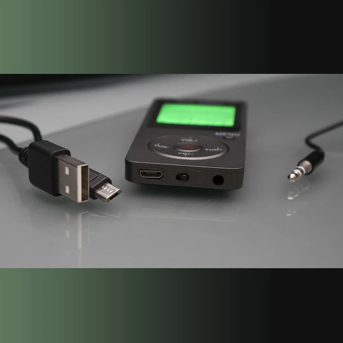 Elbe RF95 Ραδιοφωνάκι Επαναφορτιζόμενο Γκρι