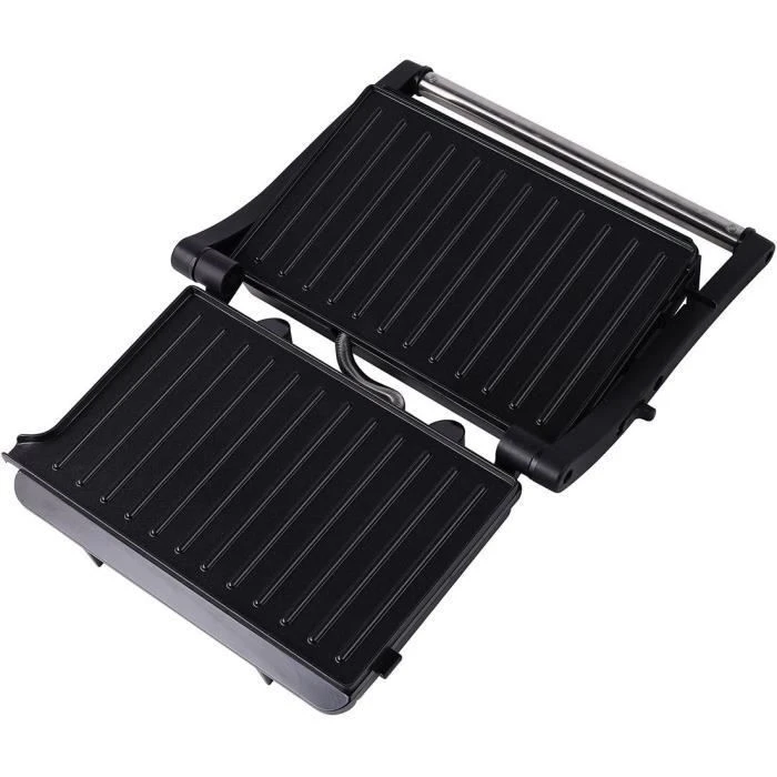 JOCCA Panini Grill 2 Slices 1000W Black