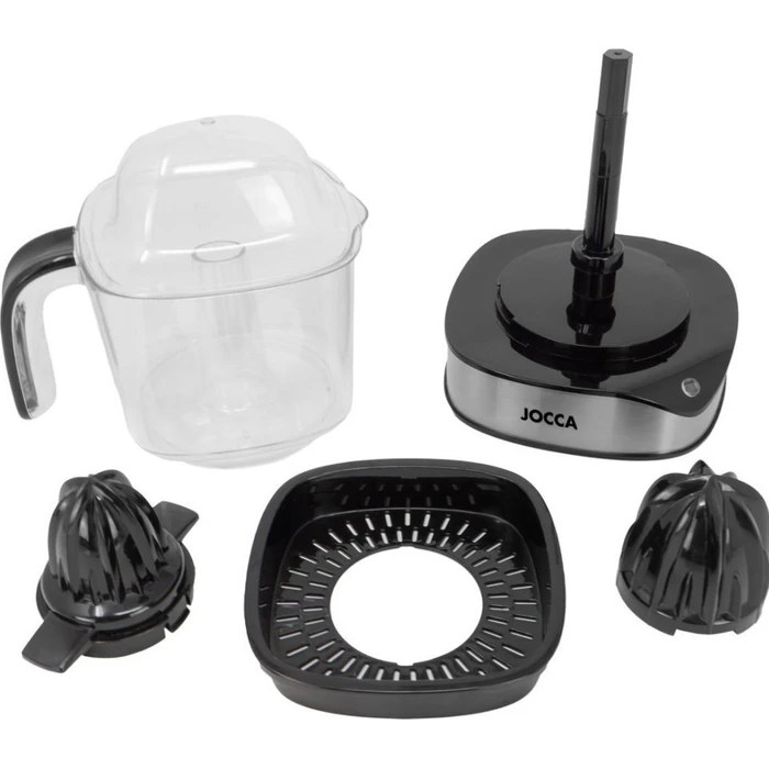 JOCCA Electric Juicer 1.2L Bidirectional Rotation 40W Black Silver