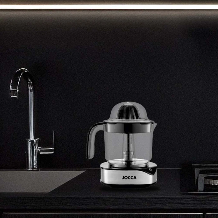 JOCCA Electric Juicer 1.2L Bidirectional Rotation 40W Black Silver