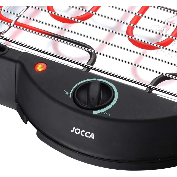 JOCCA Tabletop Electric Barbecue 2000W Black