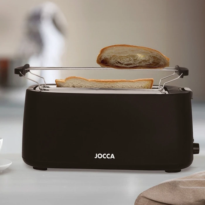 JOCCA Toaster 4 Slice Black