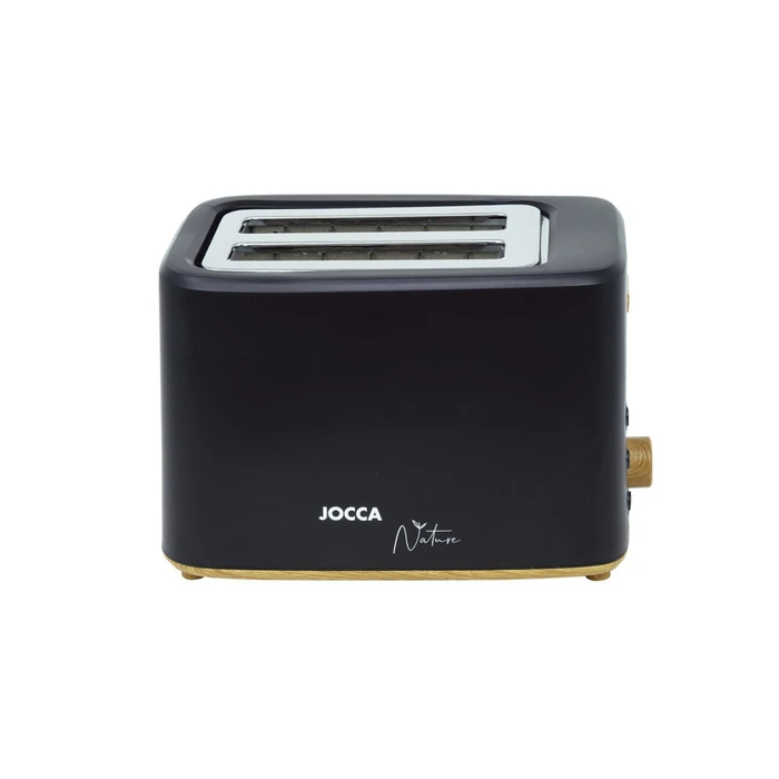 JOCCA Nature Line 2 Slice Toaster Black