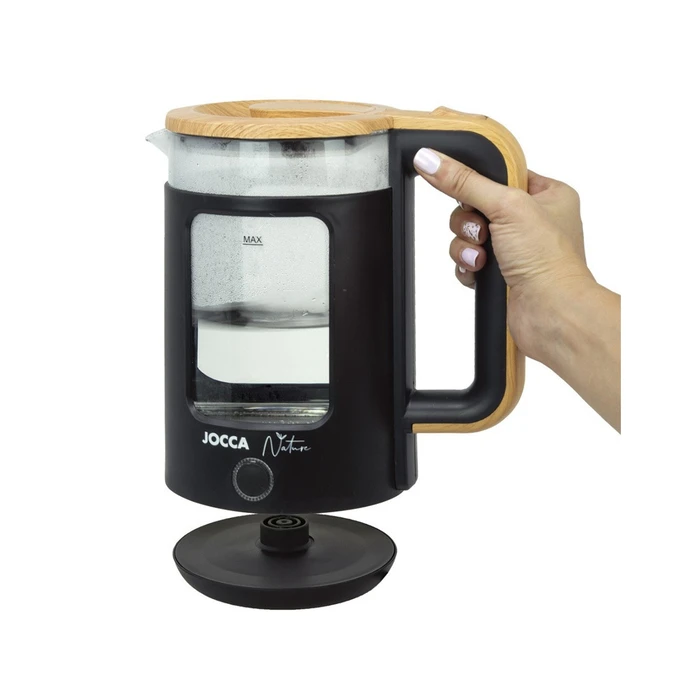 JOCCA Ηλεκτρικός Βραστήρας 1.8L 1500W Μαύρος