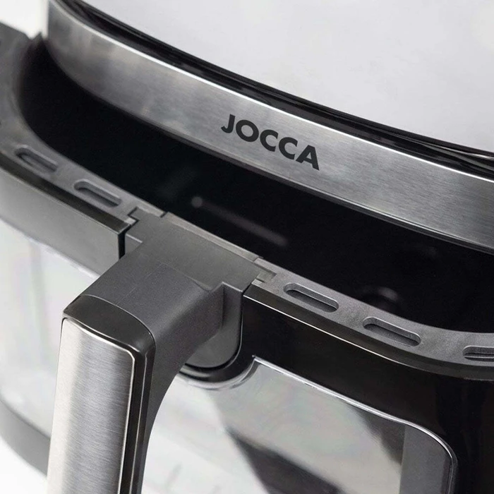 JOCCA Air Fryer Digital 9L Double Resistance and Window 2200W Black