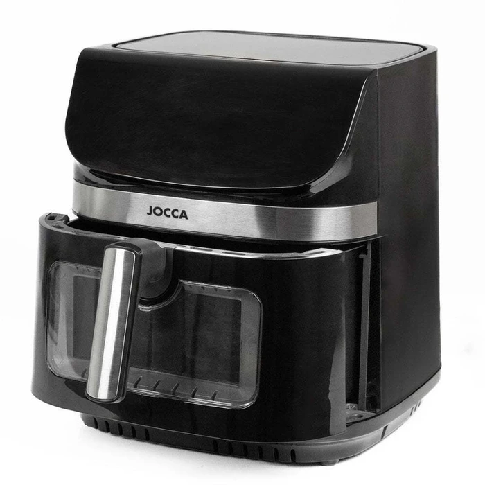 JOCCA Air Fryer Digital 9L Double Resistance and Window 2200W Black