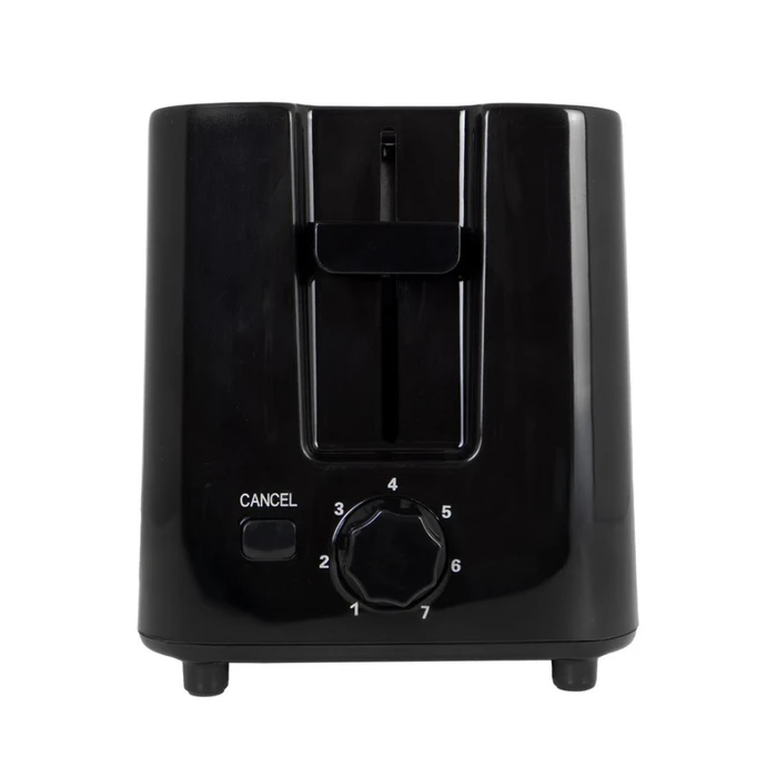 JOCCA 2 Slice Toaster 700W Black