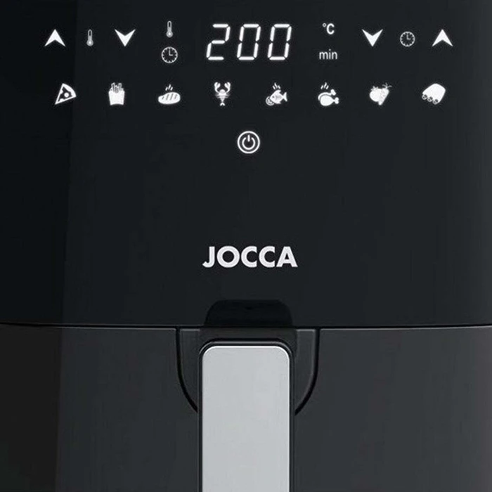 JOCCA Digital Air Fryer 5L 1450W Black