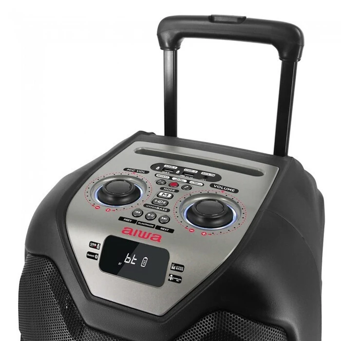 Aiwa Φορητό Ηχοσύστημα Καραόκε KBTUS-500BK