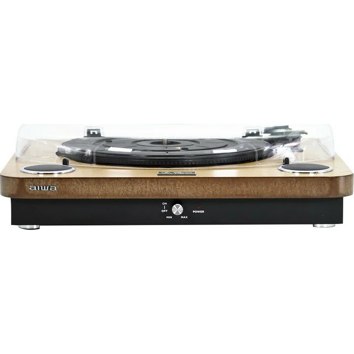 Aiwa All In One Stereo Turntable Wood