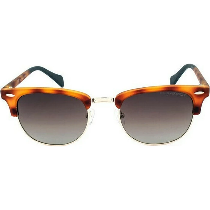 The Indian Face Dakota Unisex Γυαλιά Ηλίου με Πορτοκαλί Κοκκάλινο Σκελετό και Καφέ Ντεγκραντέ Φακό