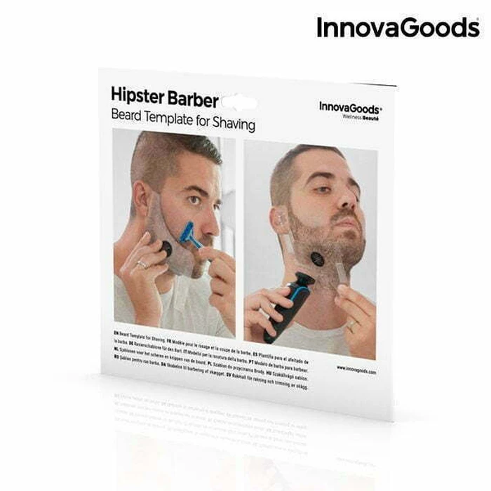 InnovaGoods Χτένα Περιποίησης για Μούσι Πλαστική Hipster για Σχεδιασμό 17cm V0100984