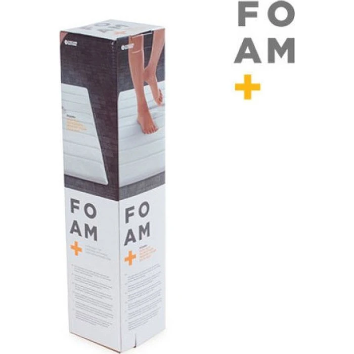 InnovaGoods Αντιολισθητικό Πατάκι Μπάνιου Memory Foam V0101048 Εκρού 40x60εκ.