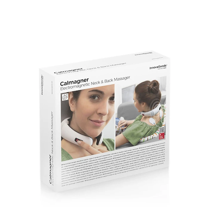 InnovaGoods Calmagner Συσκευή Μασάζ για τον Αυχένα Λευκή V0101180