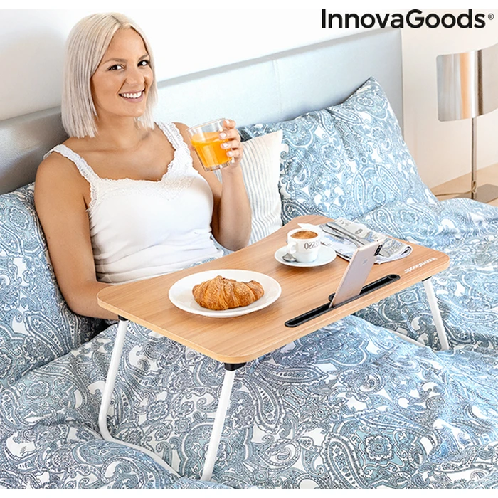 InnovaGoods Βοηθητικό Πτυσσόμενο Τραπέζι Πολλαπλών Χρήσεων Muvisk