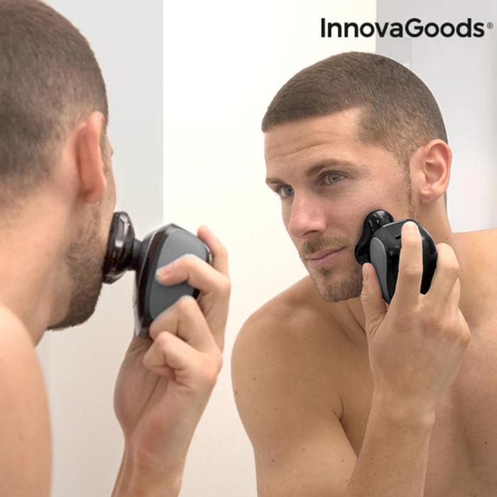 InnovaGoods Πολυλειτουργική Εργονομική Επαναφορτιζόμενη Ξυριστική Μηχανή 5 σε 1 Shavestyler