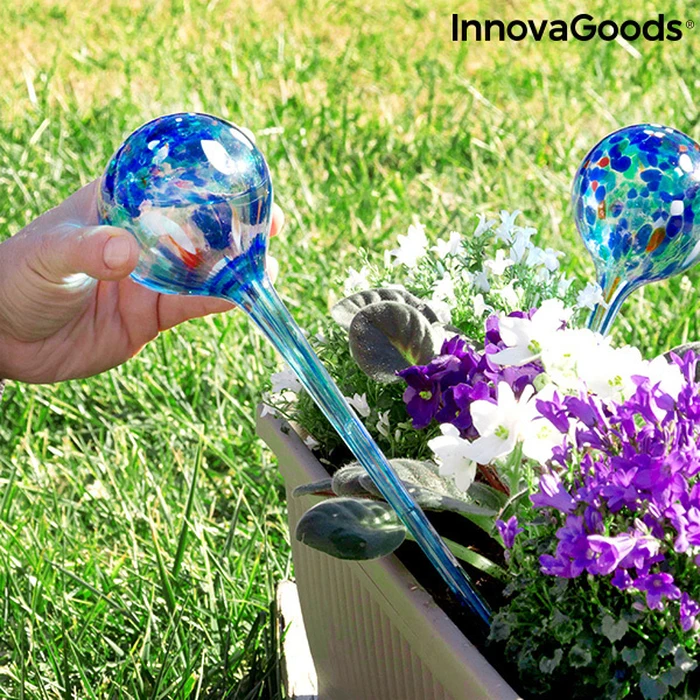 InnovaGoods Στόμιο Ποτίσματος με Σταγόνες με Δοχείο 2τμχ 2τμχ V0100716