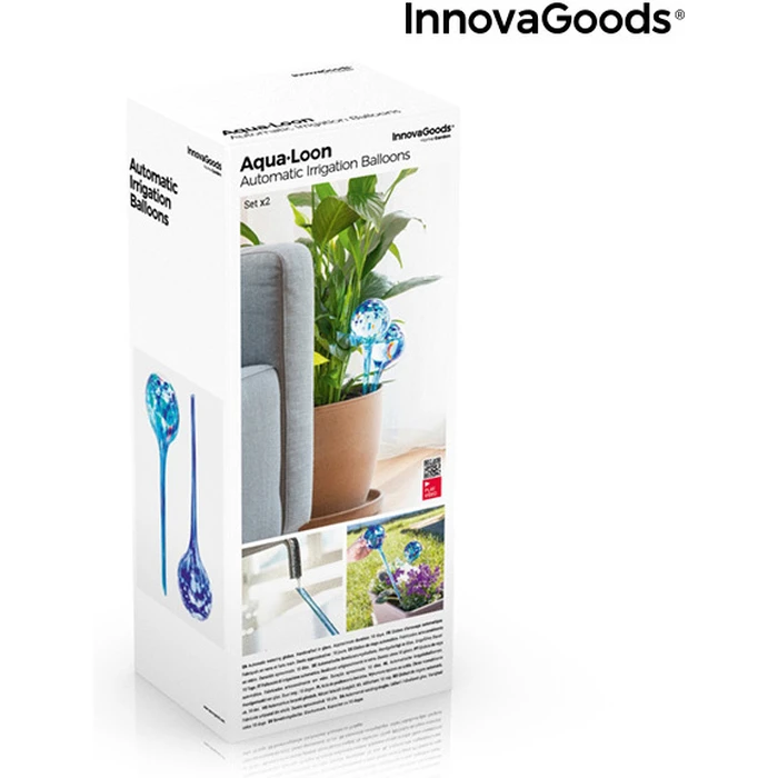 InnovaGoods Στόμιο Ποτίσματος με Σταγόνες με Δοχείο 2τμχ 2τμχ V0100716