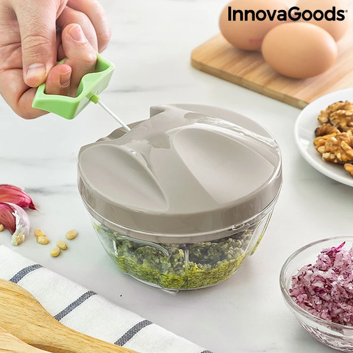 InnovaGoods Spinop Πολυκόπτης Λαχανικών Πλαστικός Χειροκίνητος V0103140