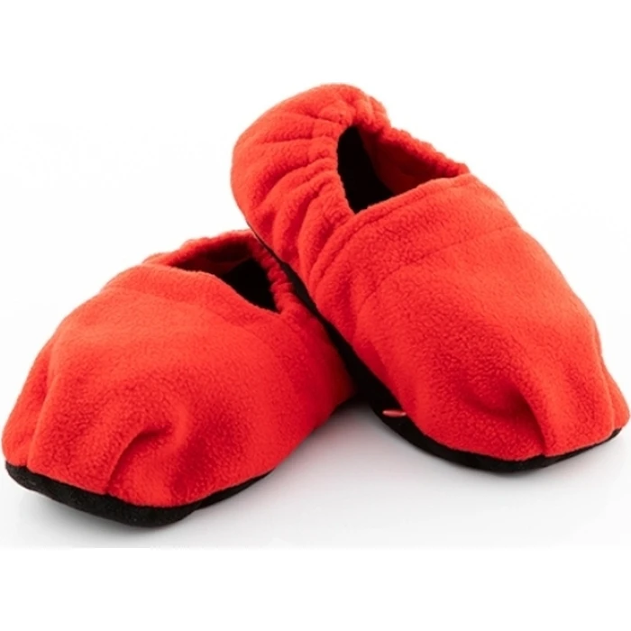 InnovaGoods Microwavable Slippers Red