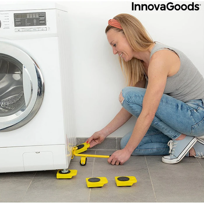 InnovaGoods HeavEasy Lift and Transport Tool 5 Pieces