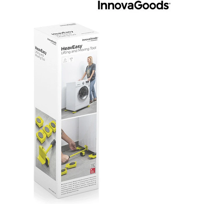 InnovaGoods HeavEasy Lift and Transport Tool 5 Pieces