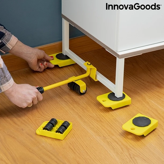 InnovaGoods HeavEasy Lift and Transport Tool 5 Pieces