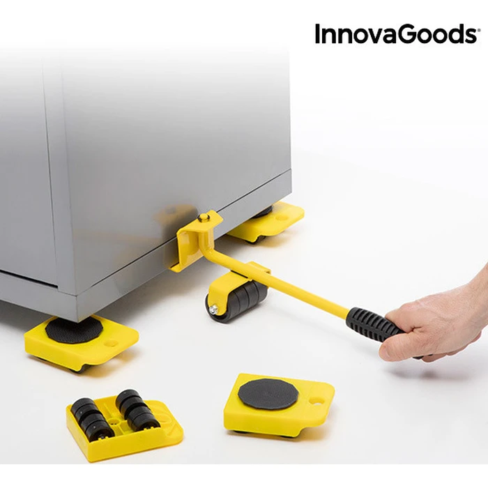 InnovaGoods HeavEasy Lift and Transport Tool 5 Pieces