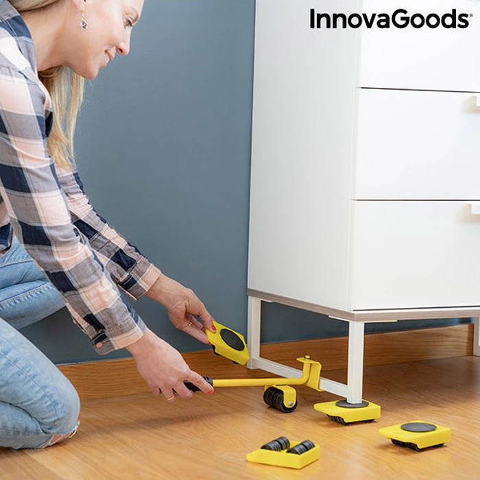 InnovaGoods HeavEasy Lift and Transport Tool 5 Pieces