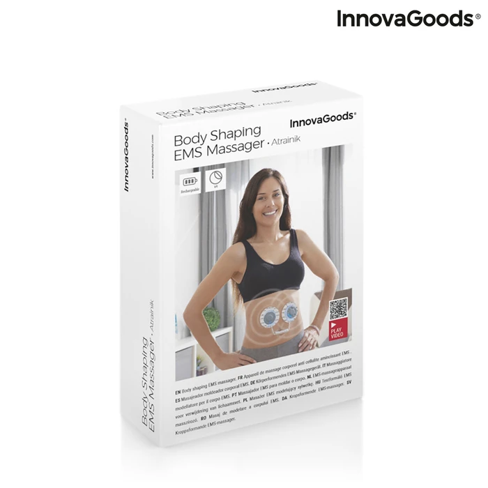 InnovaGoods Atrainik V0103444 EMS Φορητή Συσκευή Παθητικής Γυμναστικής για Όλο το Σώμα