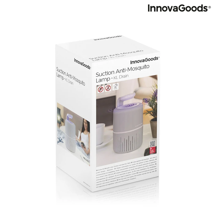 InnovaGoods KL Drain Ηλεκτρική Εντομοπαγίδα Led 4W V0103447