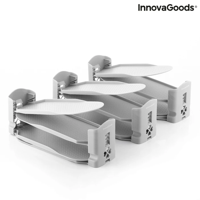 InnovaGoods Adjustable Shoe Organiser Sholzzer x6