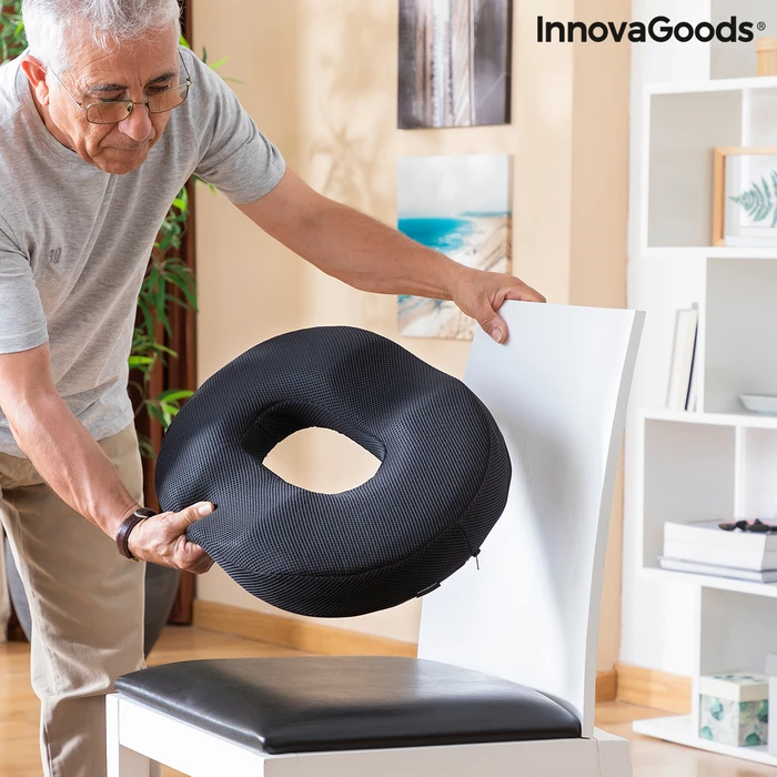 InnovaGoods Μαξιλάρι από Τζελ και Κάρβουνο από Μπαμπού με Αφαιρούμενο Κάλυμμα Charnut