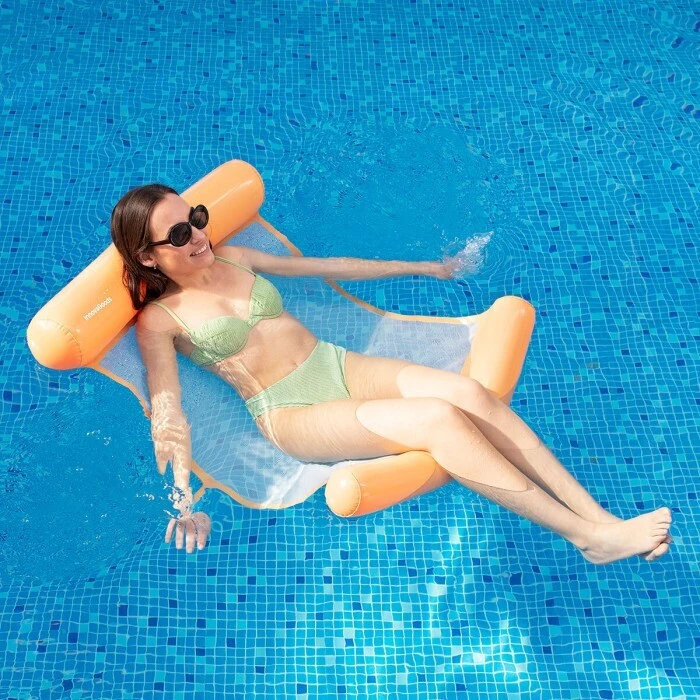 InnovaGoods Floating Inflatable Pool Hammock Pulok