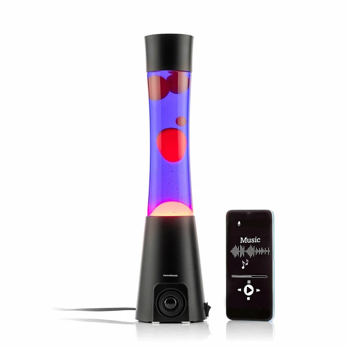 InnovaGoods Lava Lamp with Speaker Maglamp