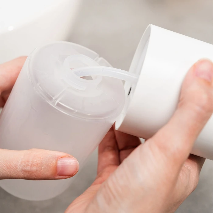 InnovaGoods Bitesap Επιτοίχιο Dispenser Κουζίνας Πλαστικό με Αυτόματο Διανομέα Διάφανο 350ml