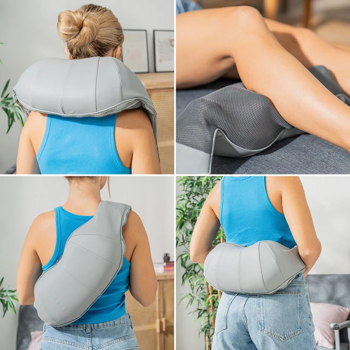 InnovaGoods Επαναφορτιζόμενη Συσκευή Μασάζ Σώματος Shiatsu Pro Massatsu