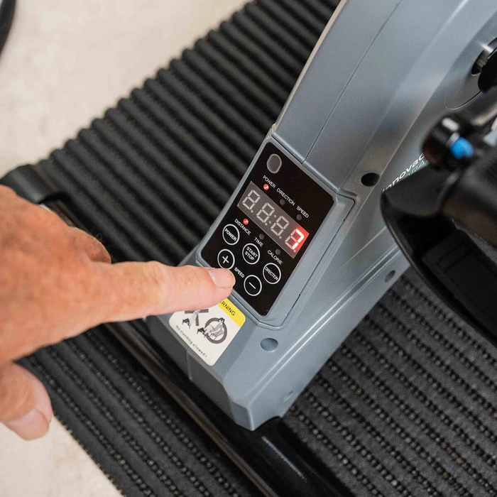 InnovaGoods Electric Assistive Pedal Exerciser for Hands and Feet with Mat and Remote Control Velora 3000