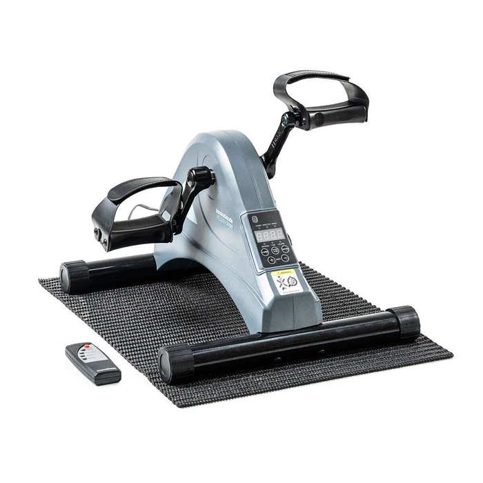 InnovaGoods Electric Assistive Pedal Exerciser for Hands and Feet with Mat and Remote Control Velora 3000