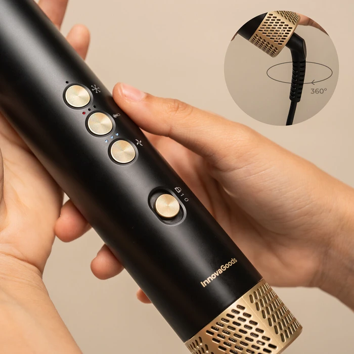 InnovaGoods Ionic Hair Dryer Styling Brush Coanda Wavify