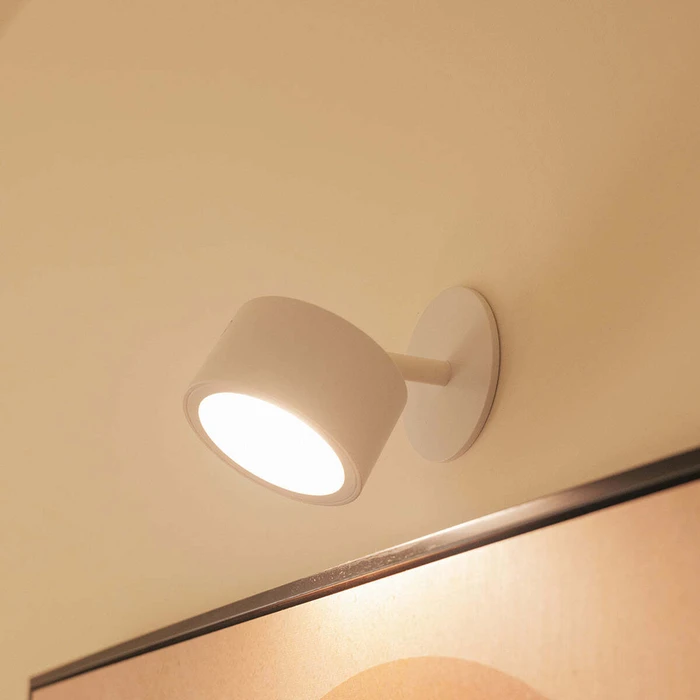 Φωτιστικά οροφής & τοίχου New Garden ROLL 8 BATTERY λευκό