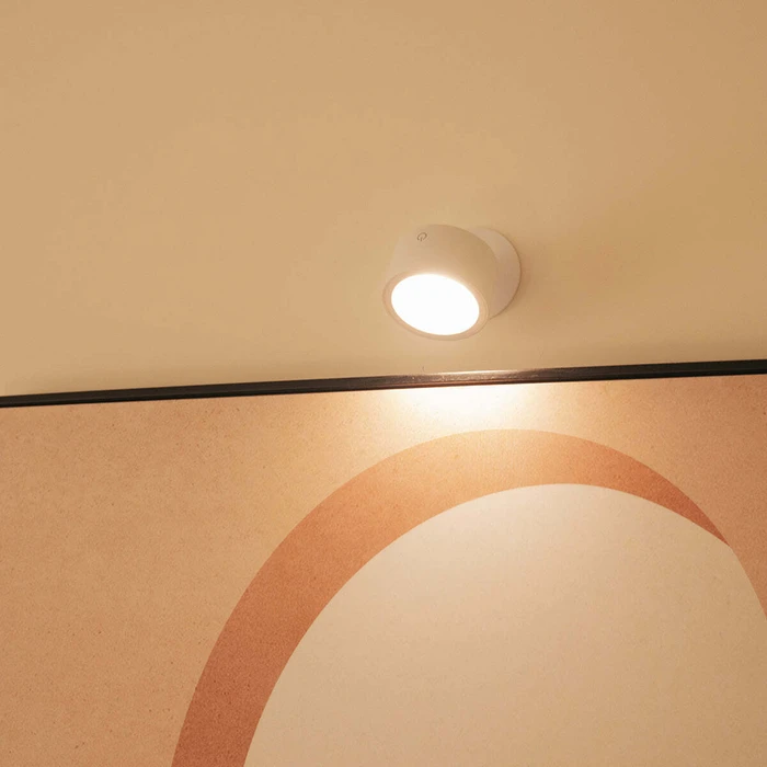 Φωτιστικά οροφής & τοίχου New Garden ROLL 8 BATTERY λευκό