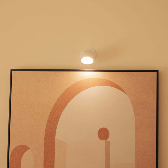 Φωτιστικά οροφής & τοίχου New Garden ROLL 8 BATTERY λευκό